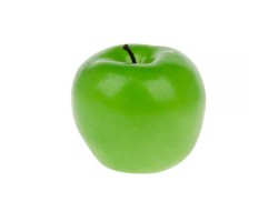 Яблоко декоративное (пластик) D8см зеленый