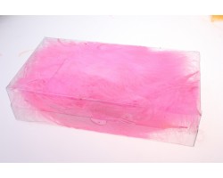 Перья марабу 12-15см 10гр темно-розовый арт.9924