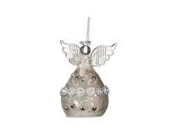 Декоративное изделие Ангел 6*5*9см серебро антик 862-056