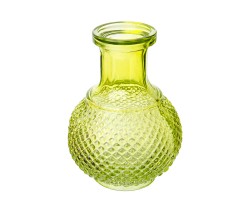 Ваза Бутылка (стекло) 11,5*8,5см зеленый