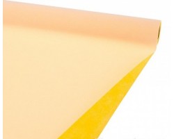 Упак.материал Veltico двухцветный 47см*5м желтый+персиковый